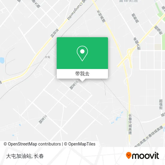 大屯加油站地图
