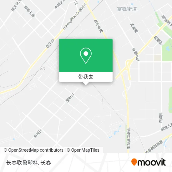 长春联盈塑料地图