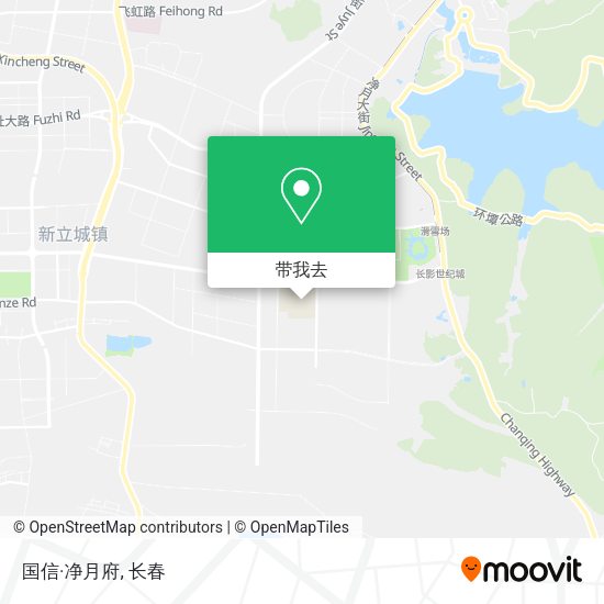 国信·净月府地图