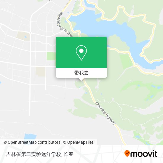 吉林省第二实验远洋学校地图