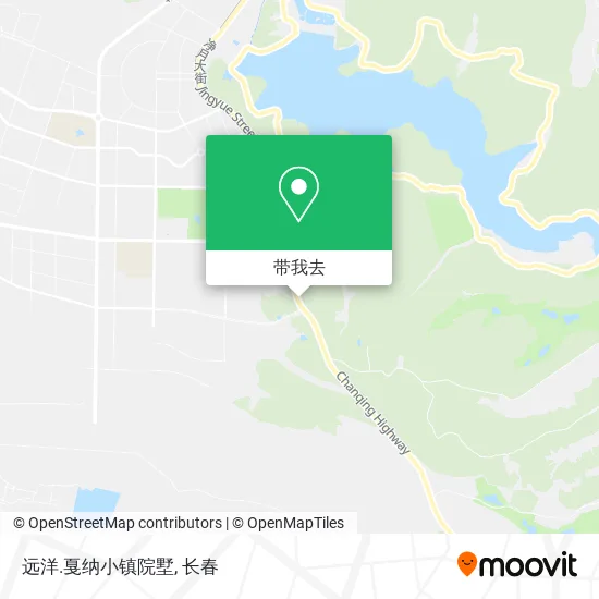 远洋.戛纳小镇院墅地图