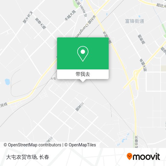 大屯农贸市场地图