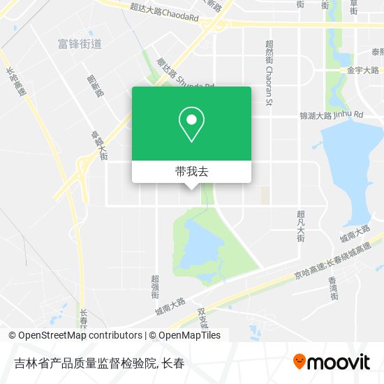 吉林省产品质量监督检验院地图