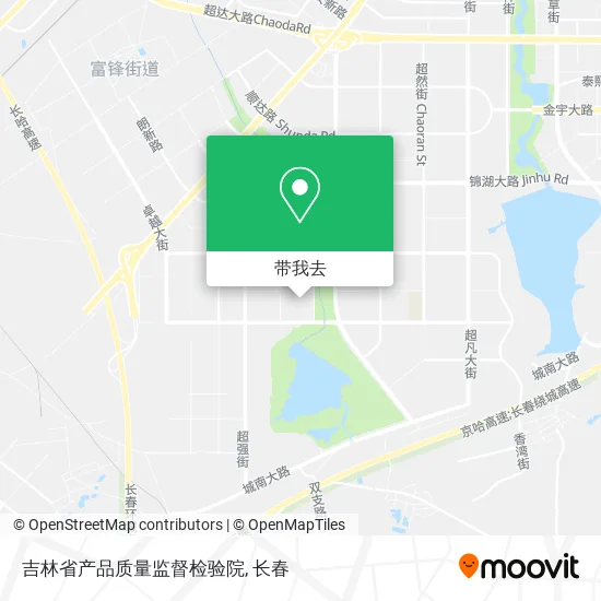 吉林省产品质量监督检验院地图