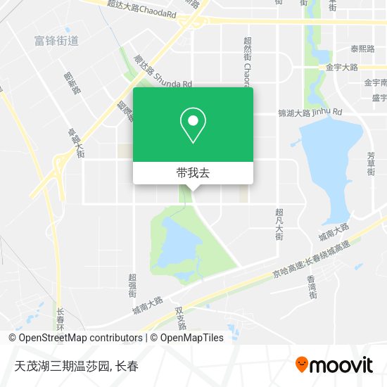 天茂湖三期温莎园地图