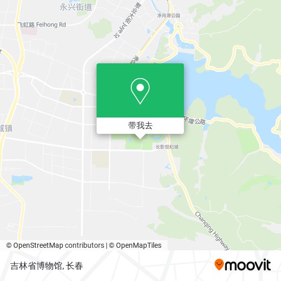 吉林省博物馆地图
