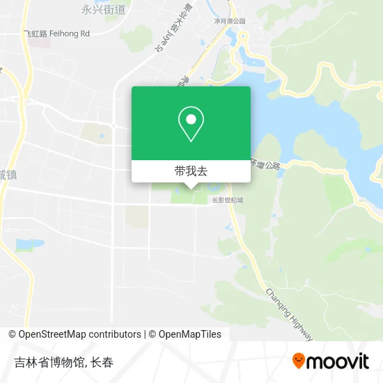 吉林省博物馆地图