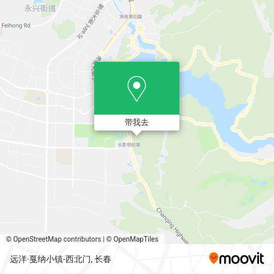 远洋·戛纳小镇-西北门地图