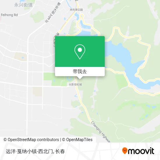 远洋·戛纳小镇-西北门地图