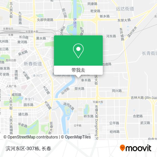滨河东区-307栋地图