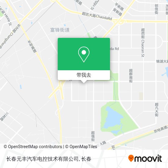 长春元丰汽车电控技术有限公司地图