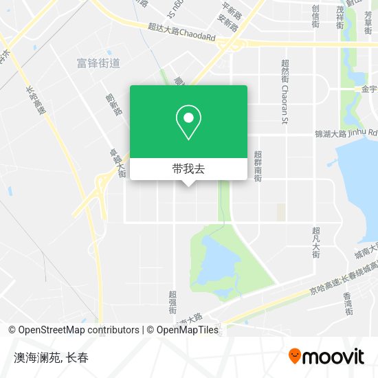 澳海澜苑地图