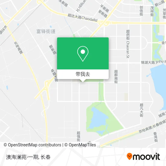 澳海澜苑-一期地图