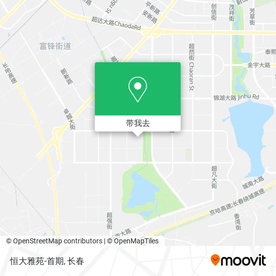 恒大雅苑-首期地图