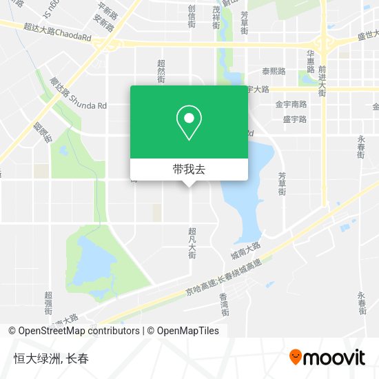 恒大绿洲地图