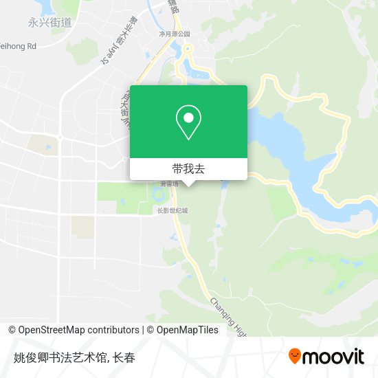 姚俊卿书法艺术馆地图