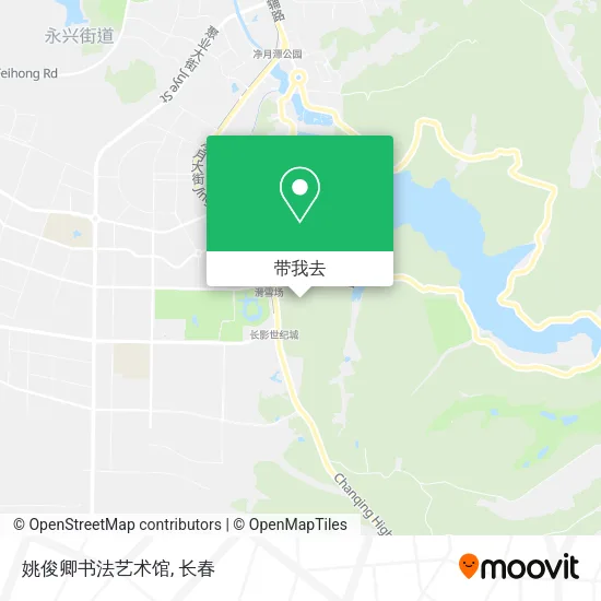 姚俊卿书法艺术馆地图