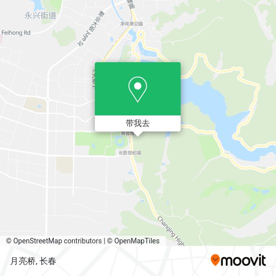月亮桥地图