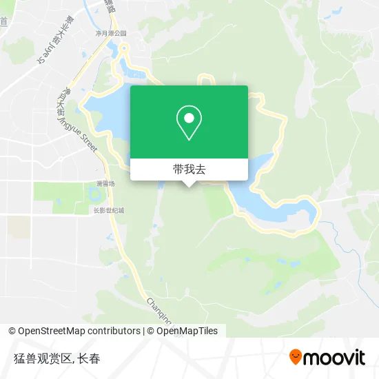 猛兽观赏区地图