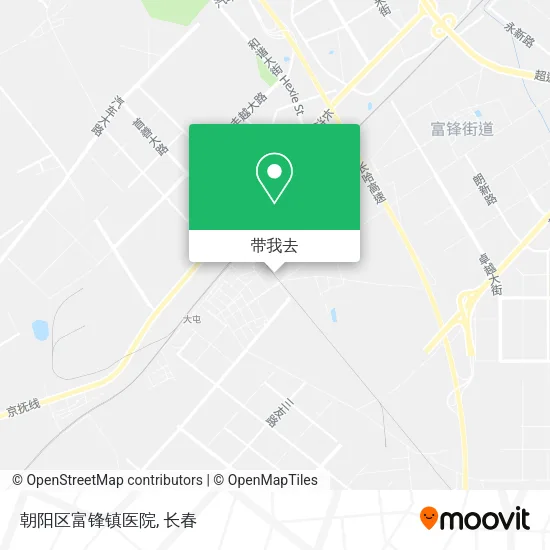朝阳区富锋镇医院地图