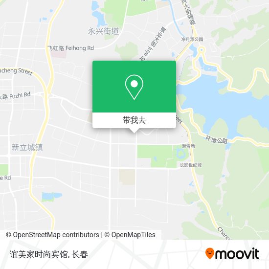 谊美家时尚宾馆地图
