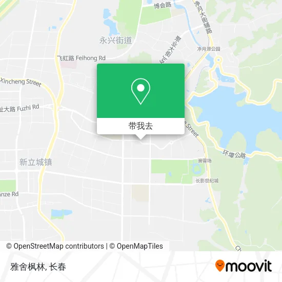 雅舍枫林地图