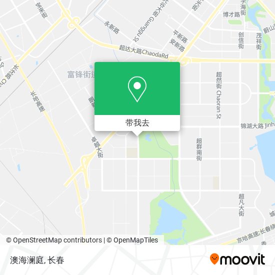澳海澜庭地图