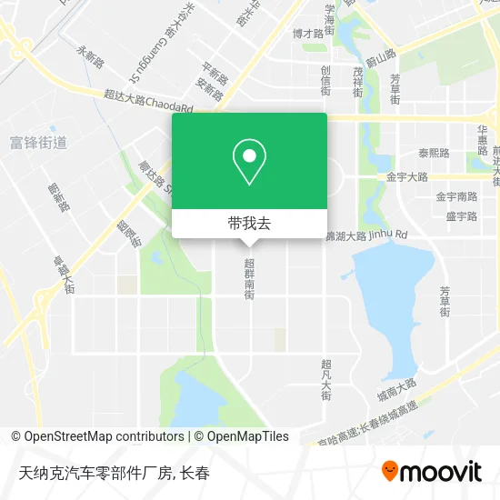 天纳克汽车零部件厂房地图