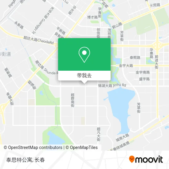 泰思特公寓地图