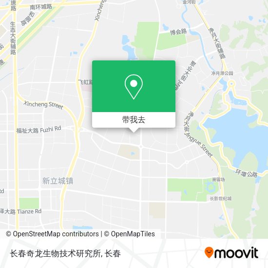 长春奇龙生物技术研究所地图