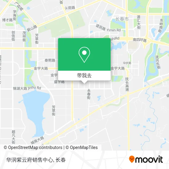 华润紫云府销售中心地图