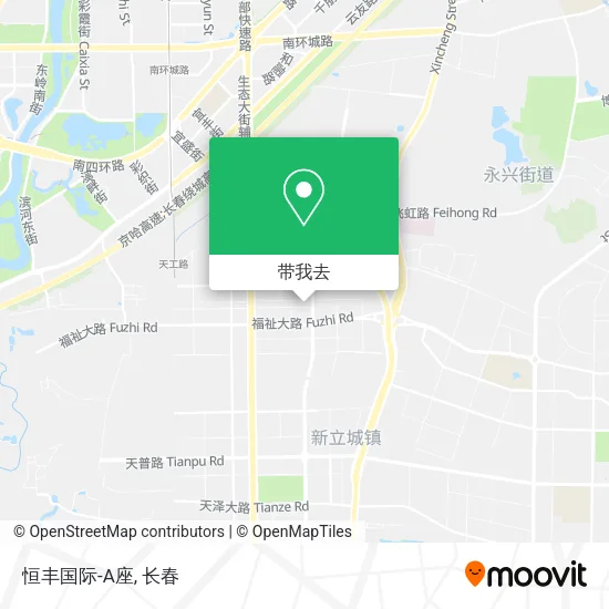 恒丰国际-A座地图