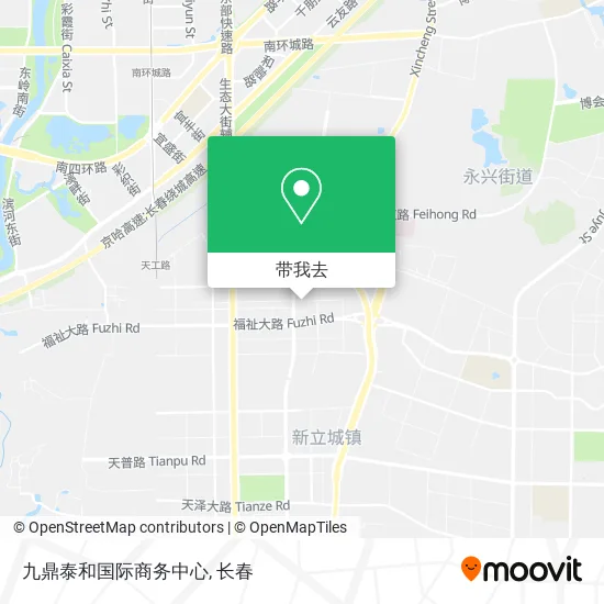 九鼎泰和国际商务中心地图