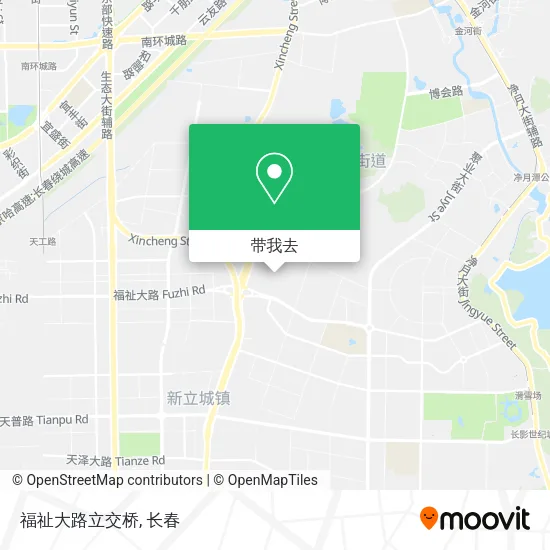 福祉大路立交桥地图