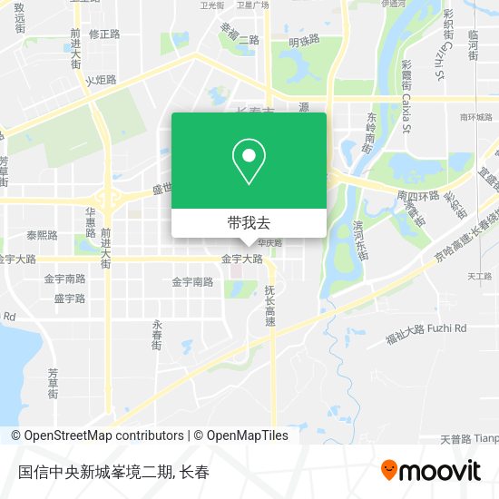 国信中央新城峯境二期地图