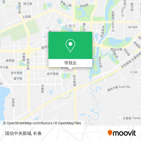 国信中央新城地图