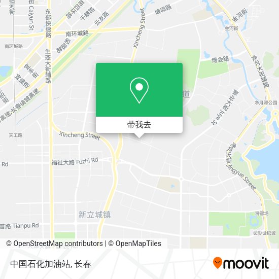 中国石化加油站地图