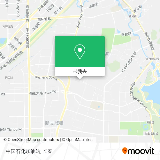 中国石化加油站地图