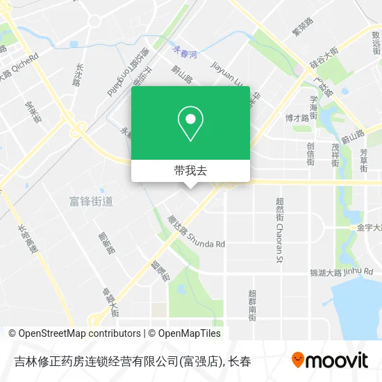 吉林修正药房连锁经营有限公司(富强店)地图