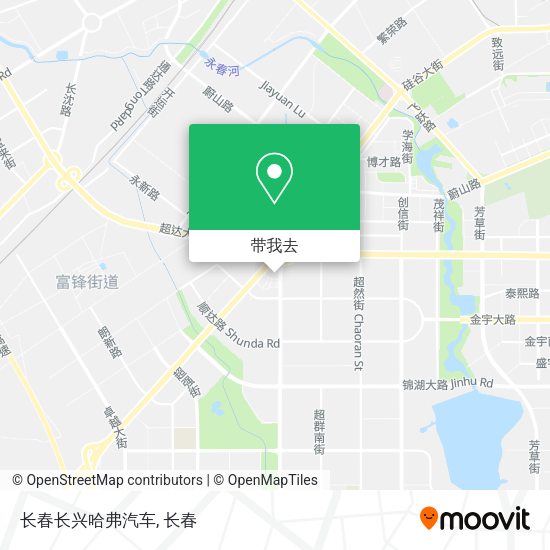 长春长兴哈弗汽车地图