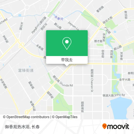 御香苑热水浴地图