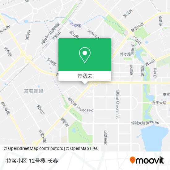 拉洛小区-12号楼地图