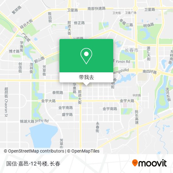 国信·嘉邑-12号楼地图