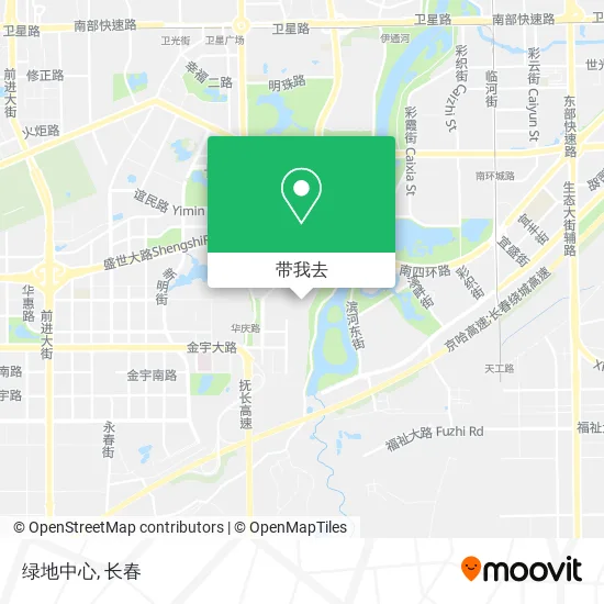 绿地中心地图