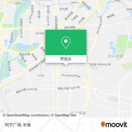 明宇广场地图