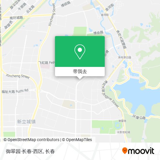 御翠园·长春-西区地图