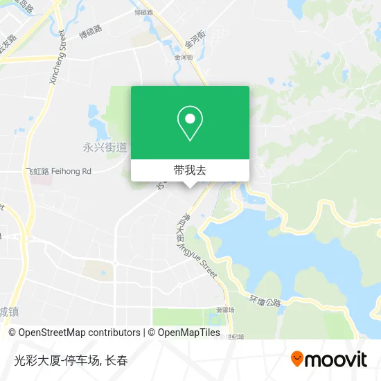 光彩大厦-停车场地图