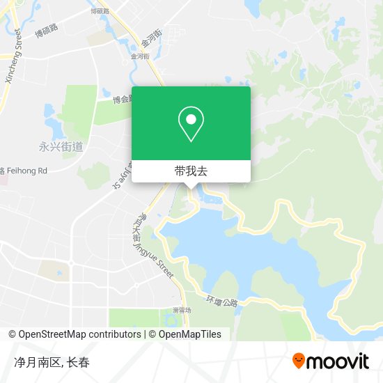 净月南区地图