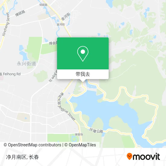 净月南区地图