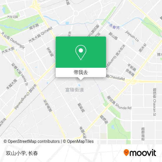 双山小学地图